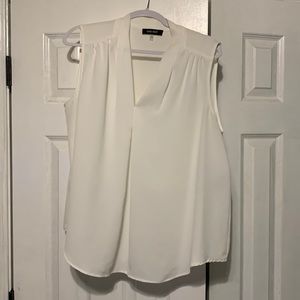 Nine West 1x white dress blouse